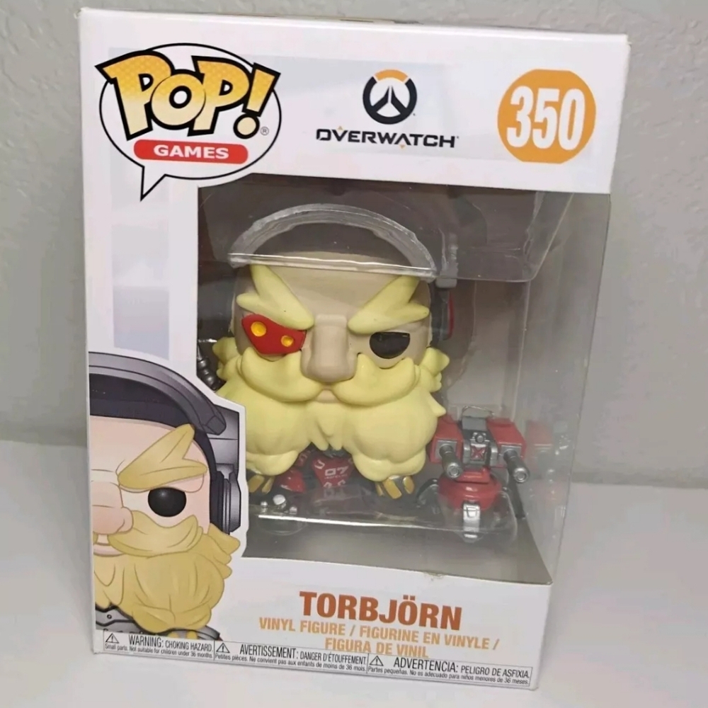 Funko pop, overwatch, 350, Torbjorn